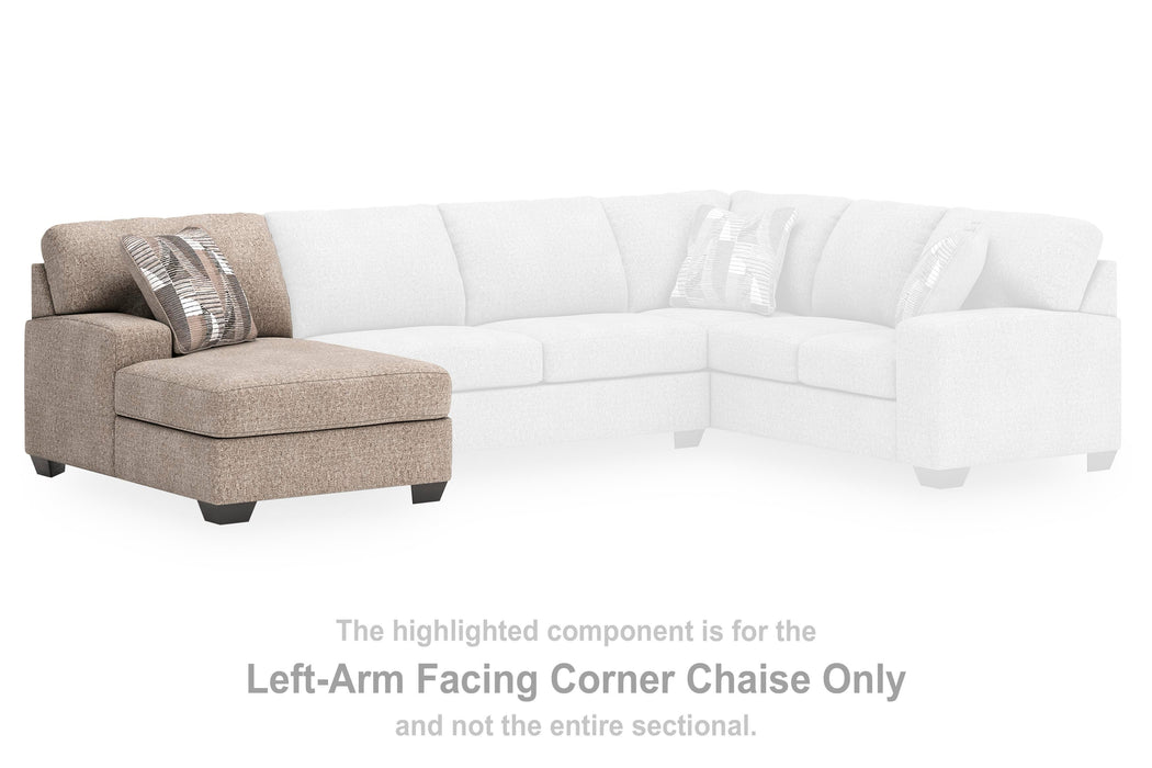 Newellen Sleeper Sectional with Chaise - De Avenue Furniture