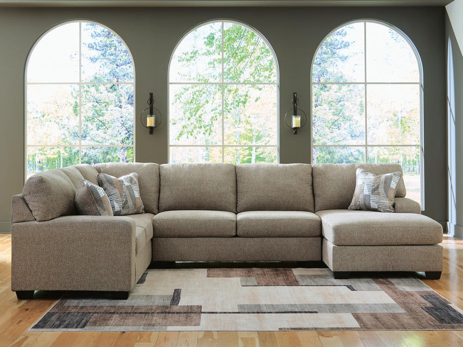 Newellen Sectional with Chaise - De Avenue Furniture