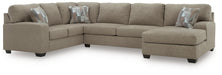 Newellen Sleeper Sectional with Chaise - De Avenue Furniture