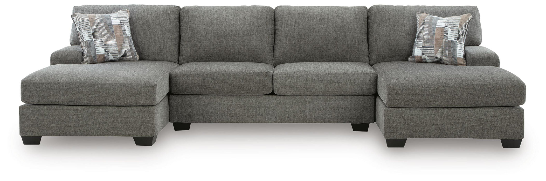 Clarington Sectional with Double Chaise - De Avenue Furniture