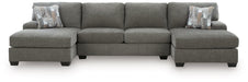 Clarington Sleeper Sectional with Double Chaise - De Avenue Furniture