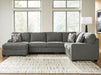 Clarington Sectional with Chaise - De Avenue Furniture
