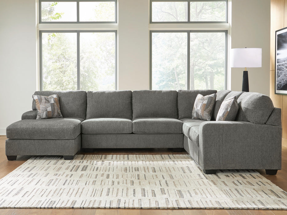 Clarington Sleeper Sectional with Chaise - De Avenue Furniture