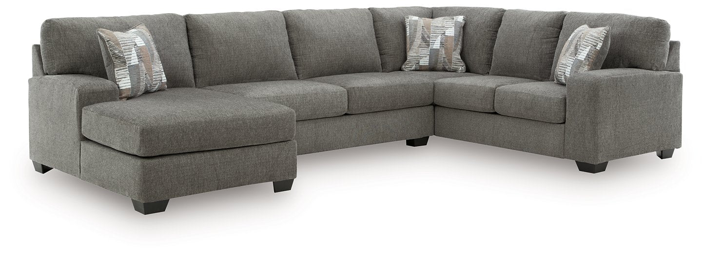 Clarington Sleeper Sectional with Chaise - De Avenue Furniture