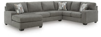 Clarington Sleeper Sectional with Chaise - De Avenue Furniture