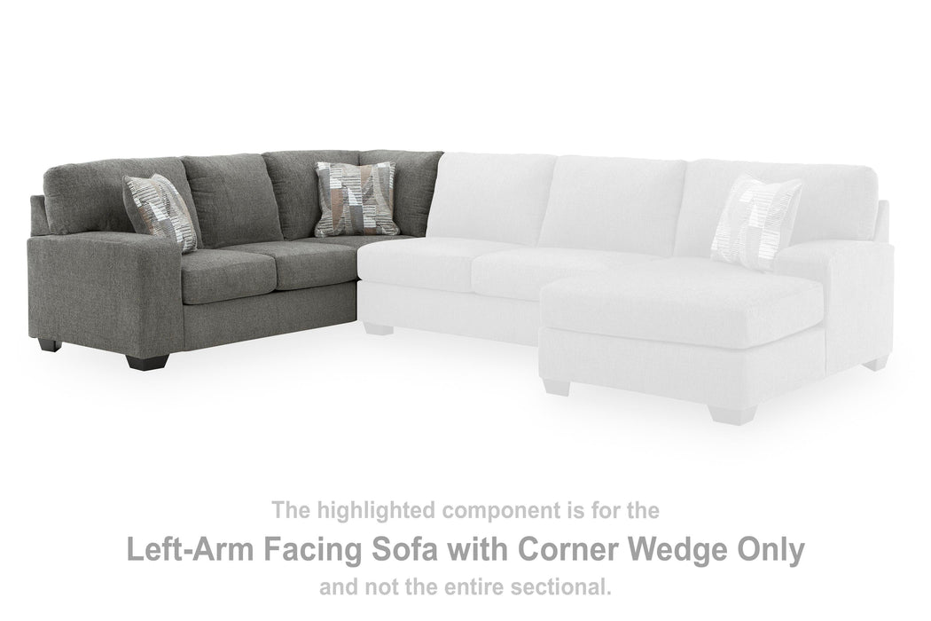 Clarington Sectional with Chaise - De Avenue Furniture