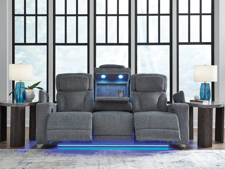 Studio Cave Power Reclining Sofa - De Avenue Furniture