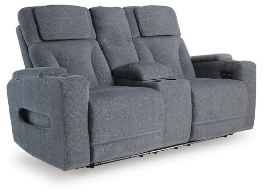 Studio Cave Power Reclining Loveseat with Console - De Avenue Furniture