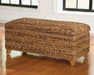 Laughton Storage Bench - De Avenue Furniture