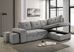 Roanne Pull-Out Sleeper Sectional Sofa - De Avenue Furniture
