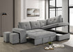 Roanne Pull-Out Sleeper Sectional Sofa - De Avenue Furniture