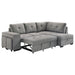 Roanne Pull-Out Sleeper Sectional Sofa - De Avenue Furniture