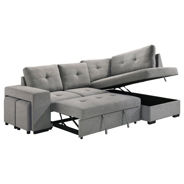 Roanne Pull-Out Sleeper Sectional Sofa - De Avenue Furniture