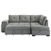 Roanne Pull-Out Sleeper Sectional Sofa - De Avenue Furniture