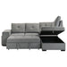 Roanne Pull-Out Sleeper Sectional Sofa - De Avenue Furniture