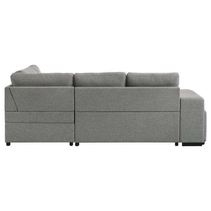 Roanne Pull-Out Sleeper Sectional Sofa - De Avenue Furniture