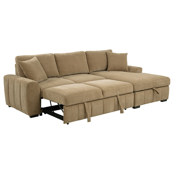 Pastrana Pull-Out Sleeper Sectional Sofa - De Avenue Furniture