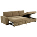 Pastrana Pull-Out Sleeper Sectional Sofa - De Avenue Furniture