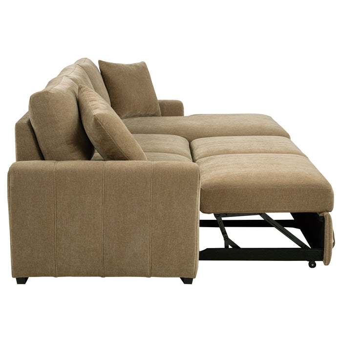Pastrana Pull-Out Sleeper Sectional Sofa - De Avenue Furniture