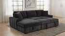 Pastrana Pull-Out Sleeper Sectional Sofa - De Avenue Furniture