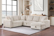 Devonshire Pull-Out Sleeper Sectional Sofa - De Avenue Furniture