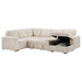 Devonshire Pull-Out Sleeper Sectional Sofa - De Avenue Furniture