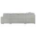 Devonshire Pull-Out Sleeper Sectional Sofa - De Avenue Furniture
