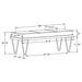 Chad Accent Bench - De Avenue Furniture