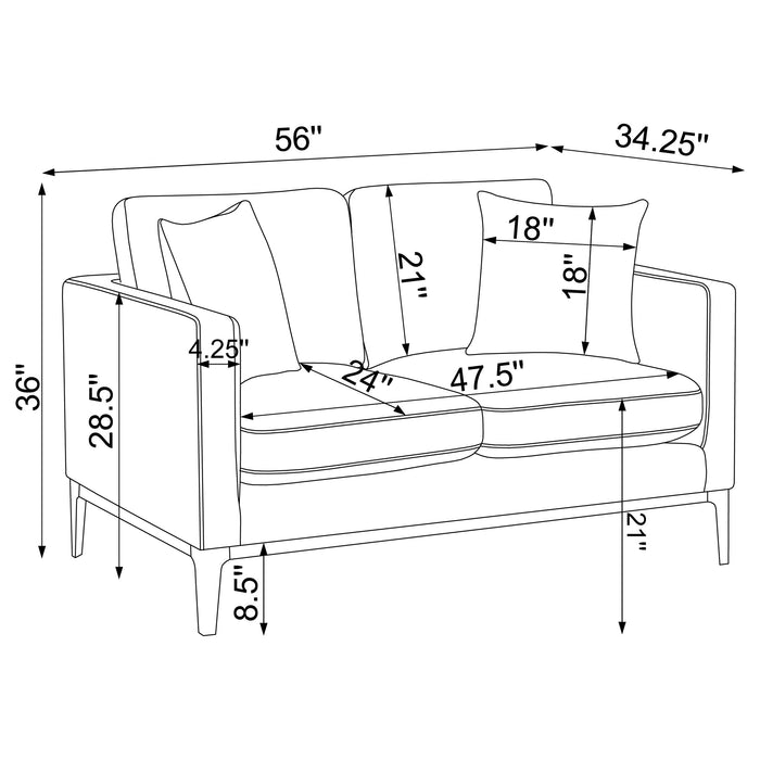 Apperson Sofa Set - De Avenue Furniture