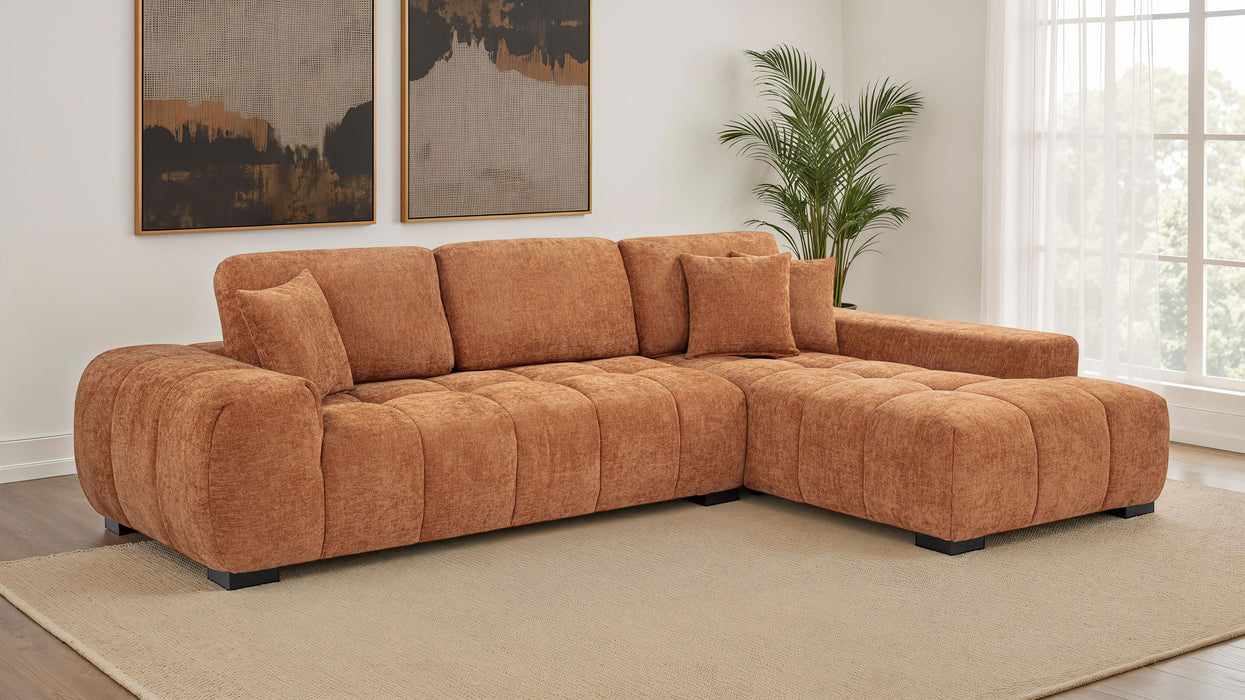 Octavia Sectional Sofa - De Avenue Furniture