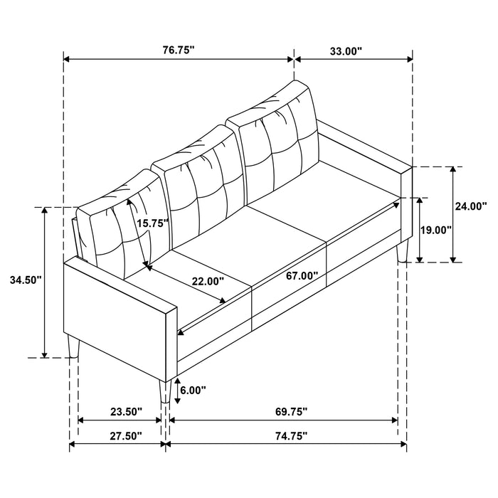 Bowen II Sofa - De Avenue Furniture