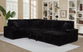 Devonshire Pull-Out Sleeper Sectional Sofa - De Avenue Furniture