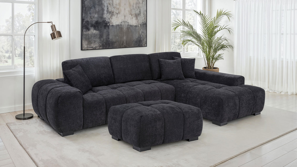 Octavia Ottoman - De Avenue Furniture