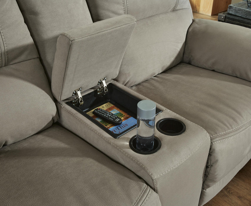 Next-Gen Gaucho Reclining Loveseat with Console - De Avenue Furniture
