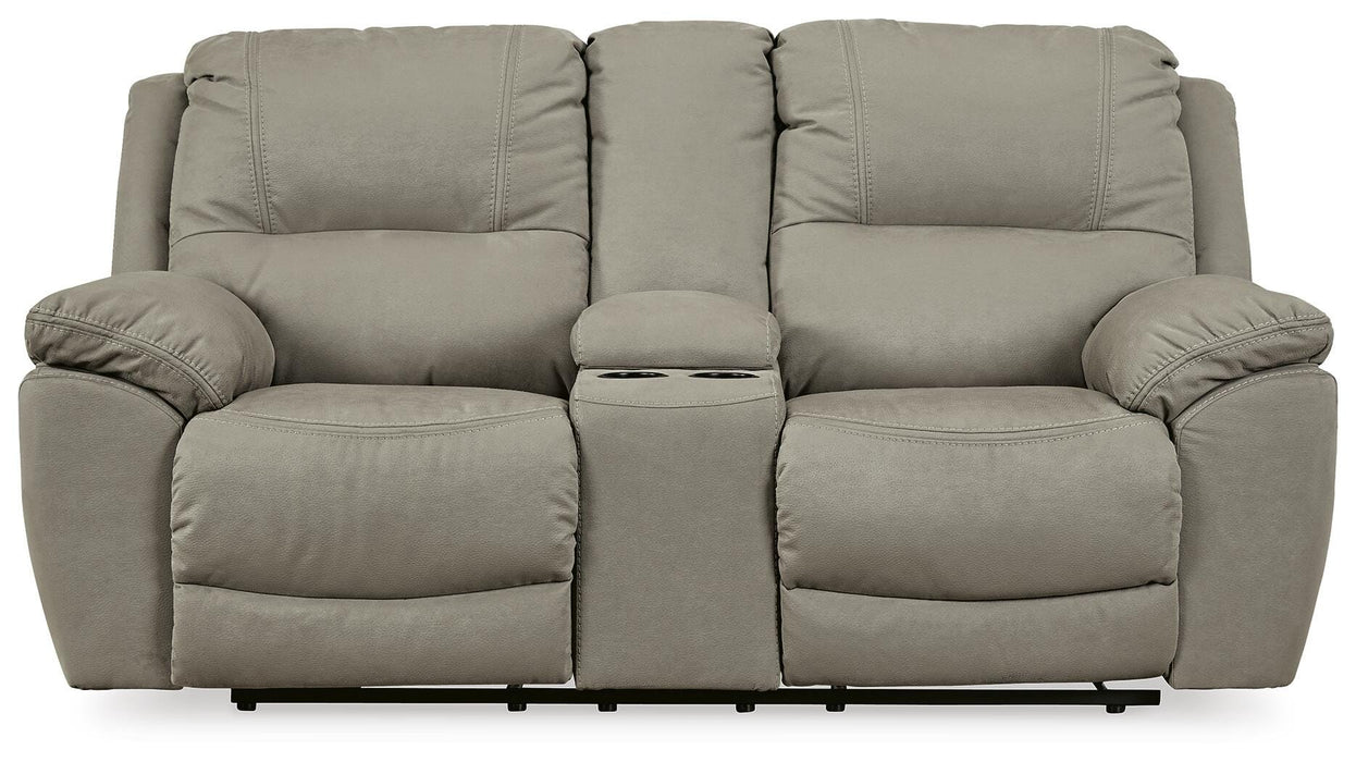 Next-Gen Gaucho Reclining Loveseat with Console - De Avenue Furniture