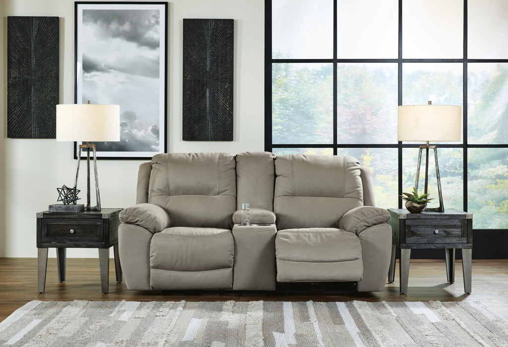 Next-Gen Gaucho Power Reclining Loveseat with Console - De Avenue Furniture