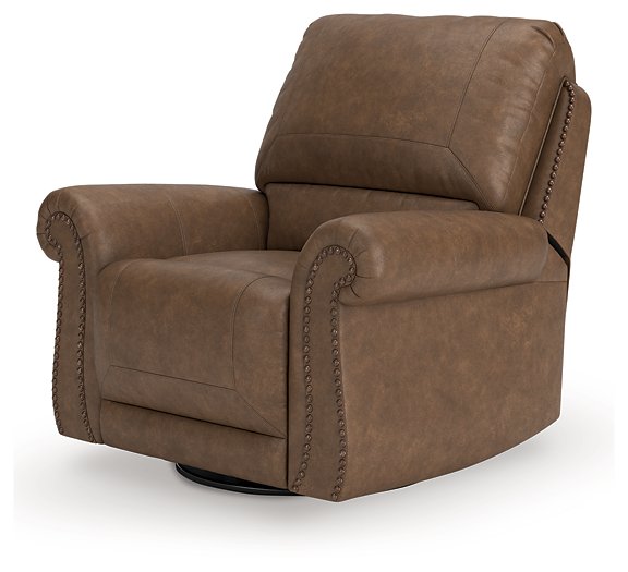 Chasemore Swivel Glider Recliner - De Avenue Furniture