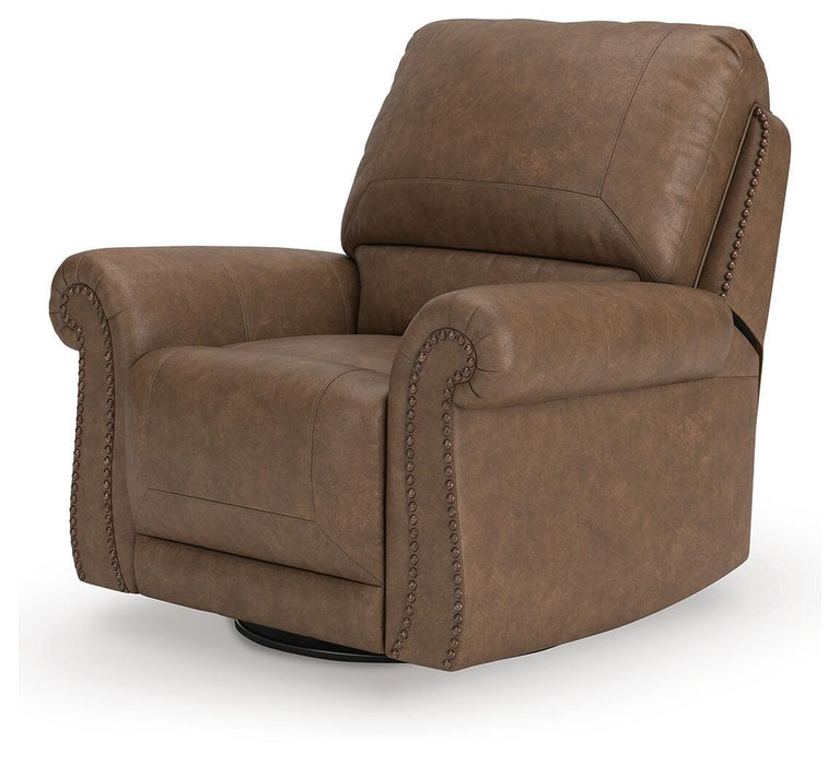 Chasemore Swivel Glider Recliner - De Avenue Furniture
