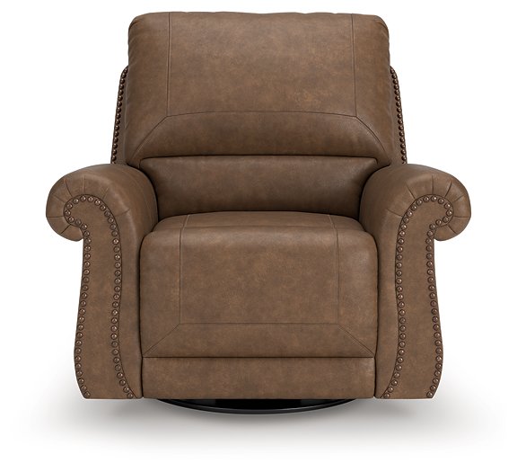 Chasemore Swivel Glider Recliner - De Avenue Furniture