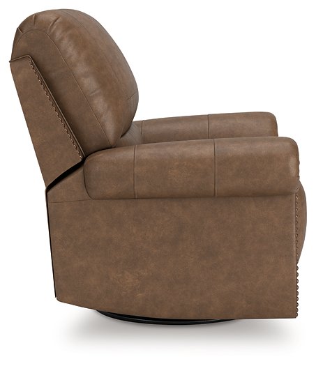 Chasemore Swivel Glider Recliner - De Avenue Furniture