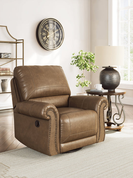 Chasemore Swivel Glider Recliner - De Avenue Furniture