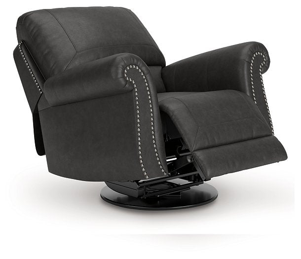 Chasemore Swivel Glider Recliner - De Avenue Furniture