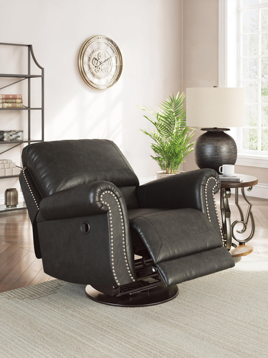 Chasemore Swivel Glider Recliner - De Avenue Furniture