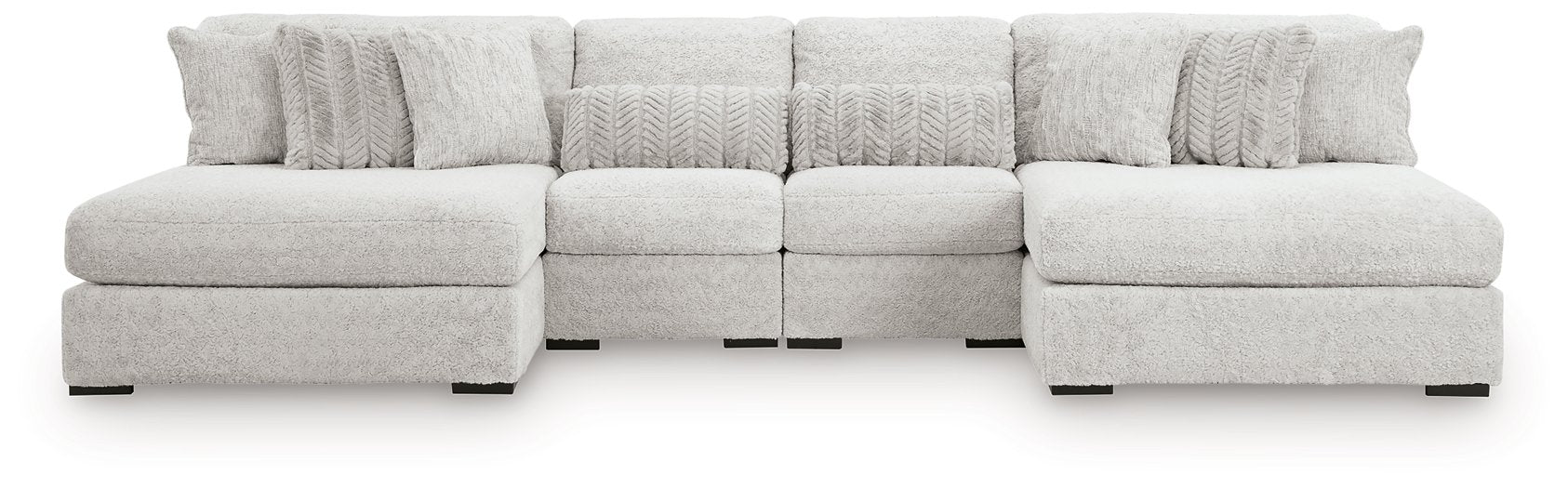 Cuddle Plush Sectional with Chaise - De Avenue Furniture