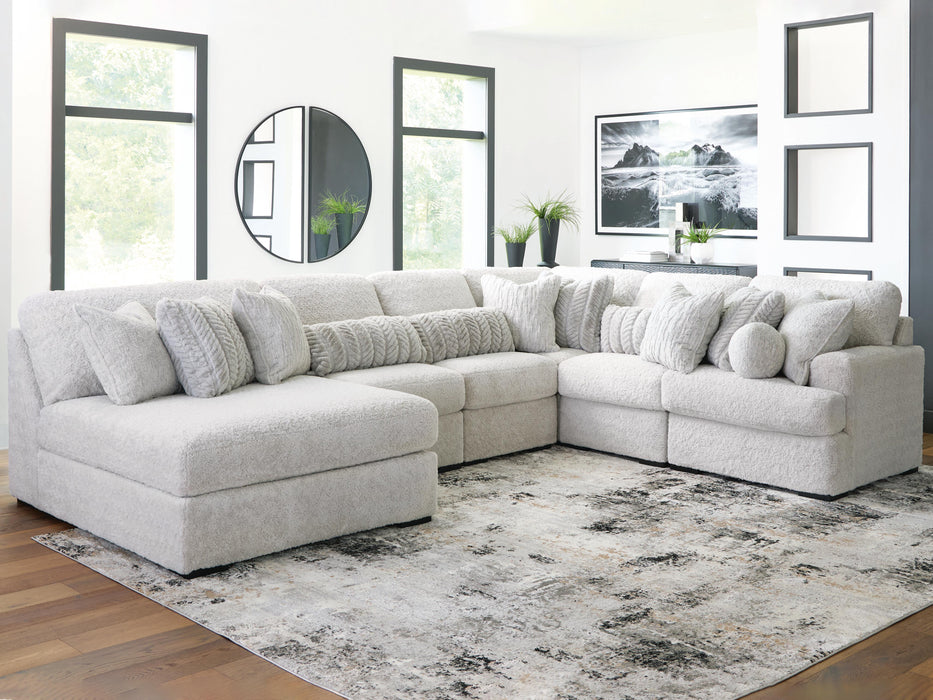 Cuddle Plush Sectional with Chaise - De Avenue Furniture