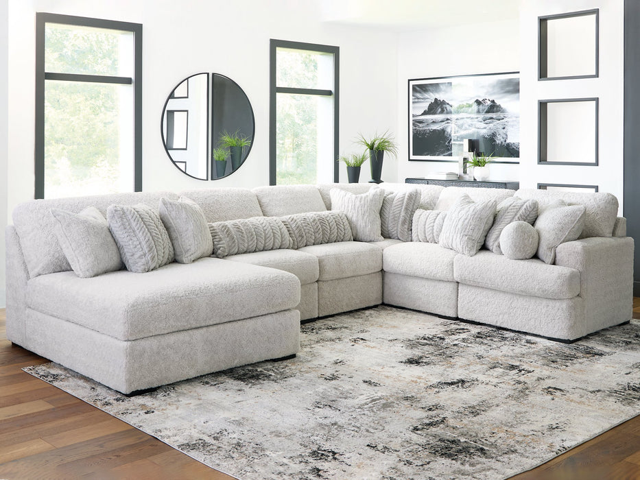 Cuddle Plush Sectional with Chaise - De Avenue Furniture