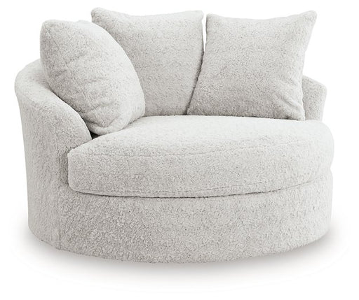 Cuddle Plush Oversized Swivel Accent Chair - De Avenue Furniture