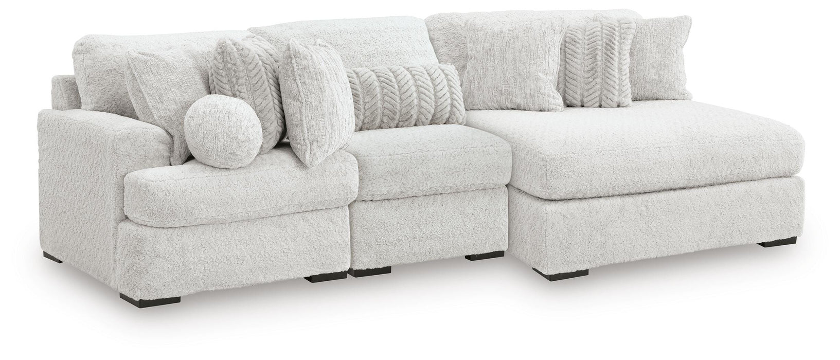 Cuddle Plush Sectional with Chaise - De Avenue Furniture