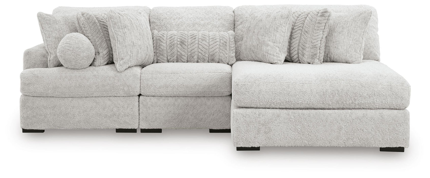 Cuddle Plush Sectional with Chaise - De Avenue Furniture