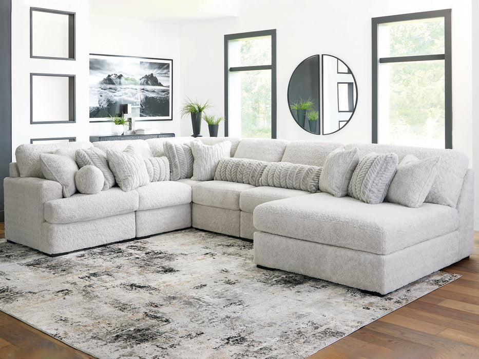 Cuddle Plush Sectional with Chaise - De Avenue Furniture